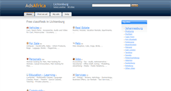 Desktop Screenshot of lichtenburg.adsafrica.co.za