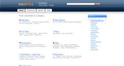 Desktop Screenshot of lulekano.adsafrica.co.za