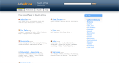 Desktop Screenshot of adsafrica.co.za