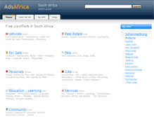 Tablet Screenshot of adsafrica.co.za