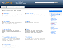Tablet Screenshot of portnolloth.adsafrica.co.za