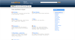 Desktop Screenshot of giyani.adsafrica.co.za