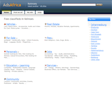 Tablet Screenshot of keimoes.adsafrica.co.za