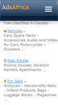Mobile Screenshot of clocolan.adsafrica.co.za