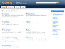 Tablet Screenshot of mutale.adsafrica.co.za